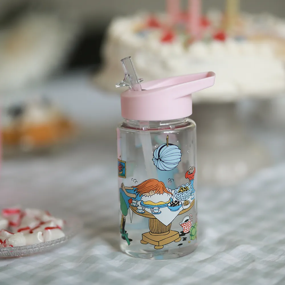 Rätt Start Pippi fødselsdag vandflaske i plast
