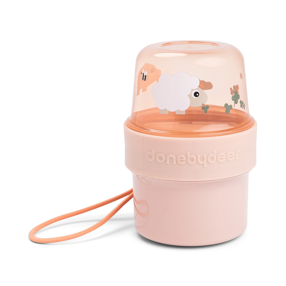 Done by Deer To go 2-vejs snackbeholder S Tiny farm Powder