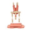 KAOS KLAPP jr. harness & cushion set terracotta pink
