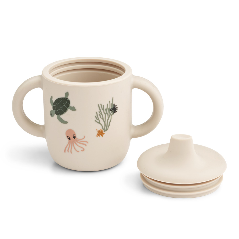 Liewood Neil Sippy Cup Havvæsen / Sandy 1032