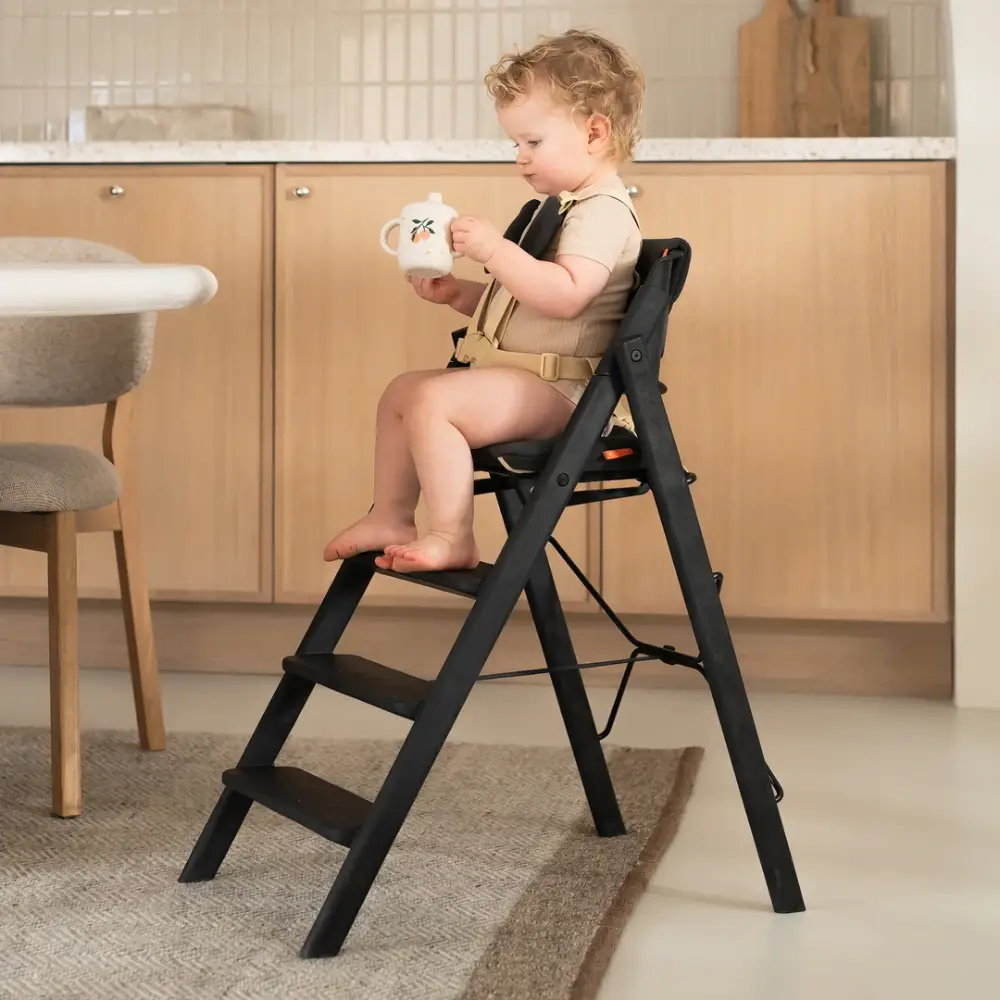 KAOS KLAPP jr. harness & cushion set Charcoal black