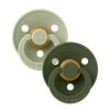 Hagesmæk Napp latex 2-pak 0-6m Sage/Hunter Green