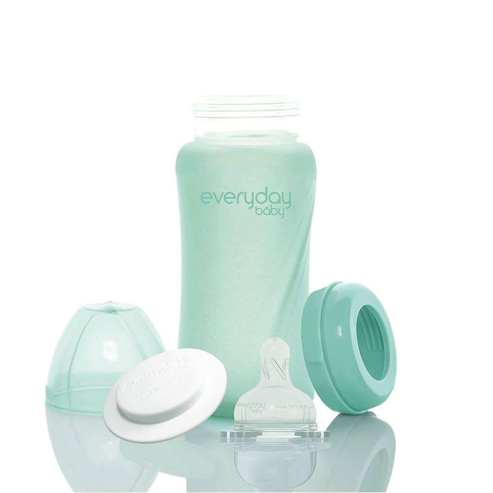 Everyday Baby sutteflaske Healthy + 240 ml - Mintgrøn
