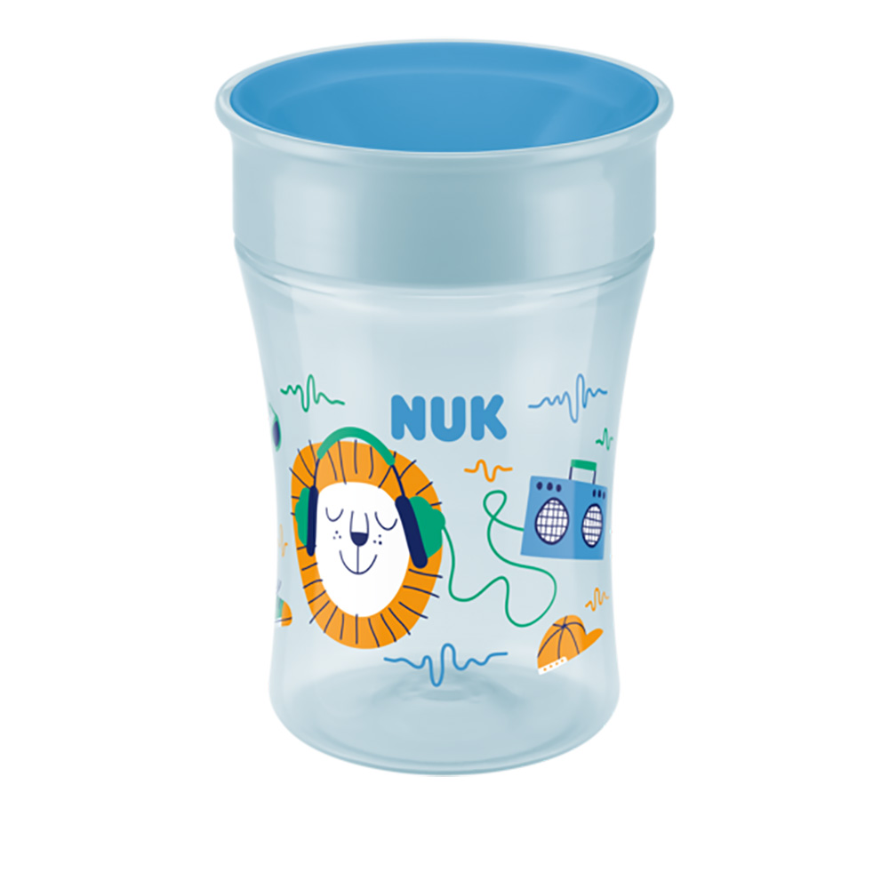 NUK Evolution Magic Mini Mug 230ml Blå