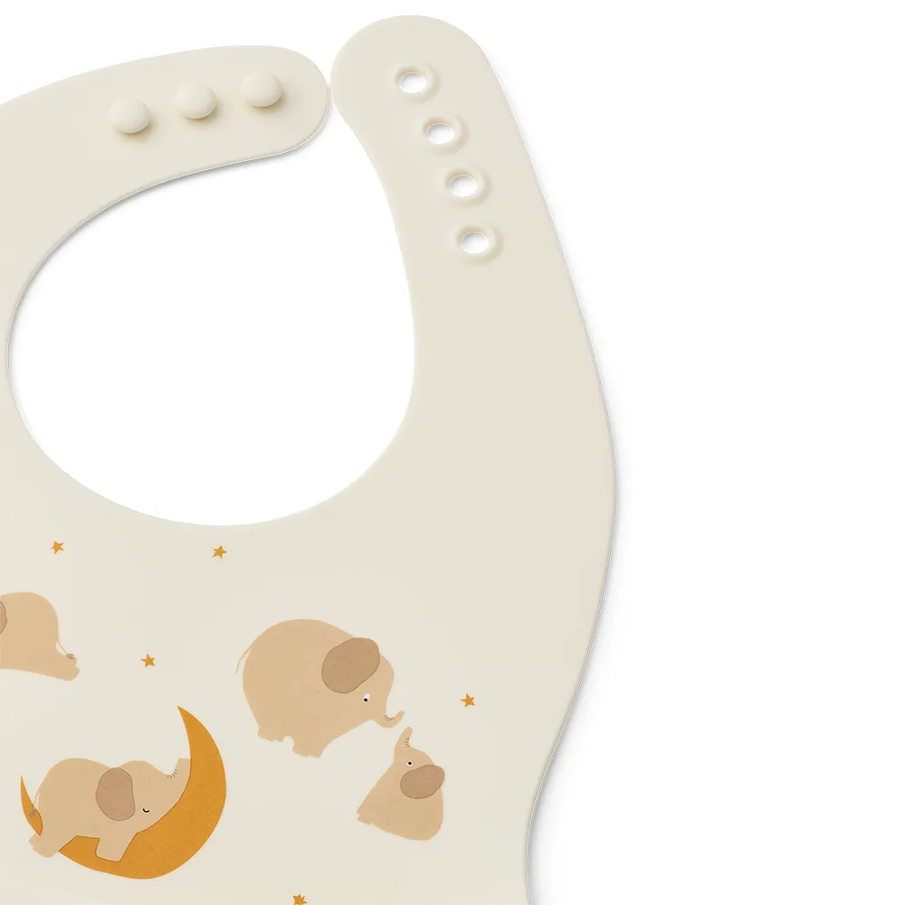 Liewood Ember Hagesmæk 2-pack Elephant / Creme de la creme