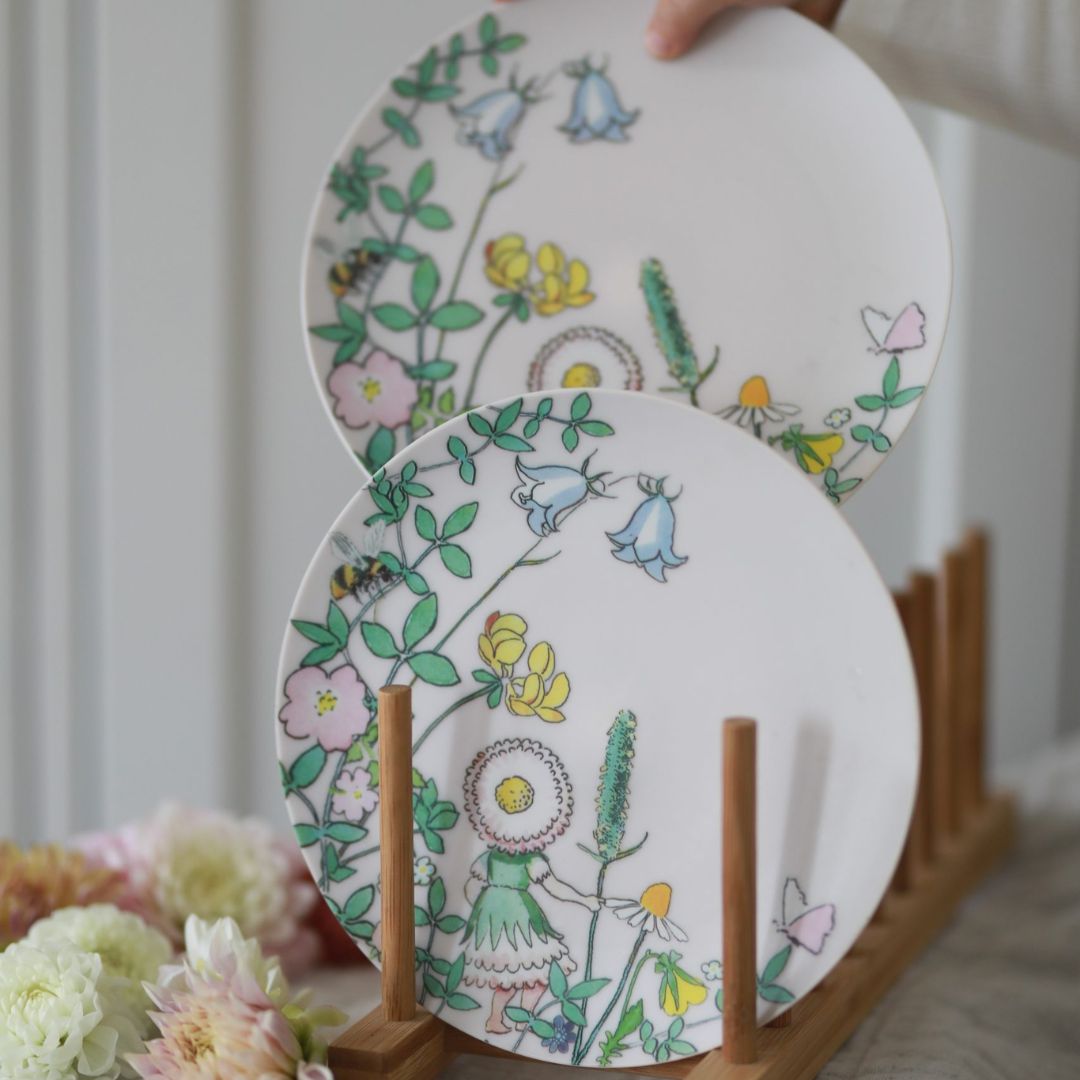 Rätt Start Beskow Flower Festival Flad tallerken