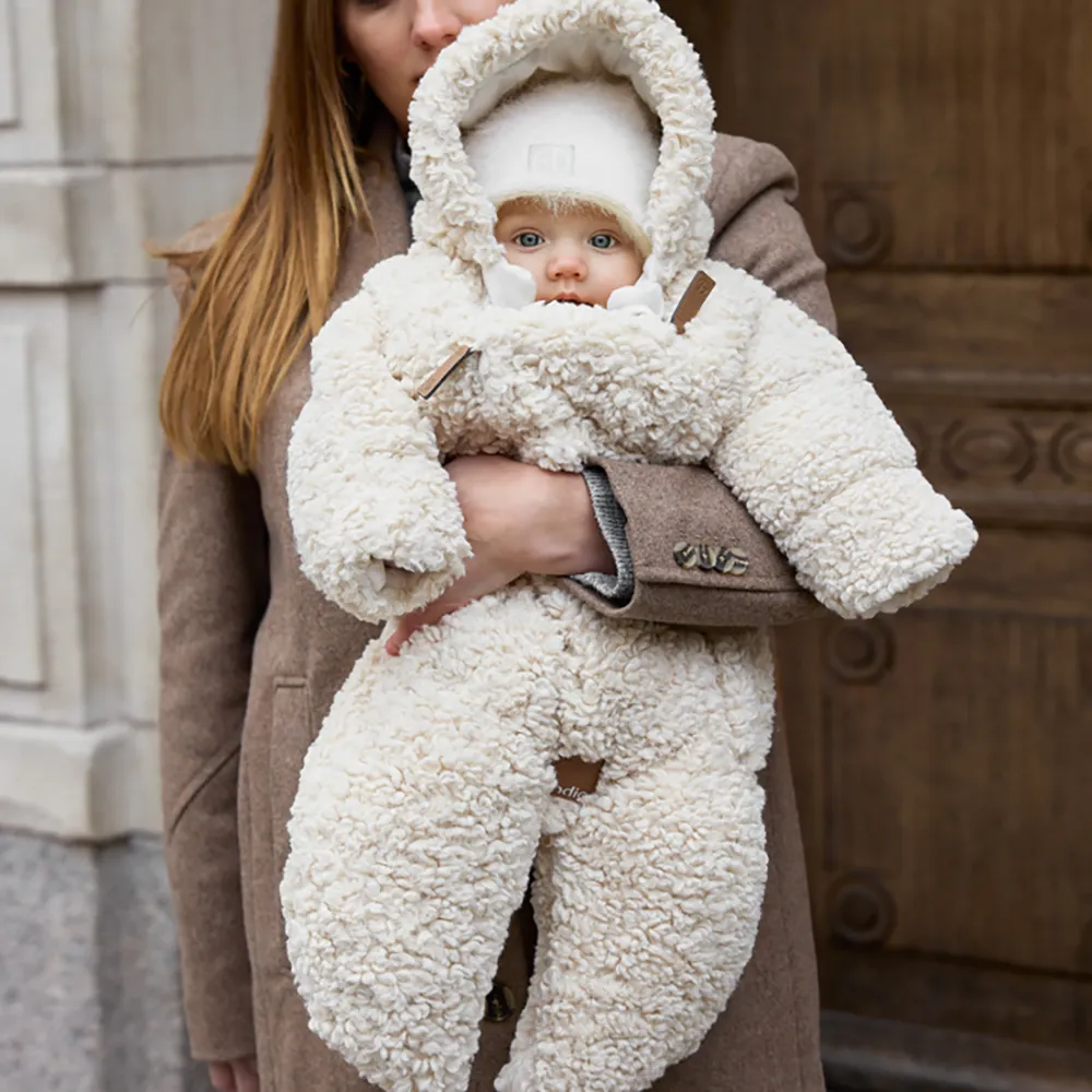 Elodie Baby Overall Soft Sherpa 6-12m