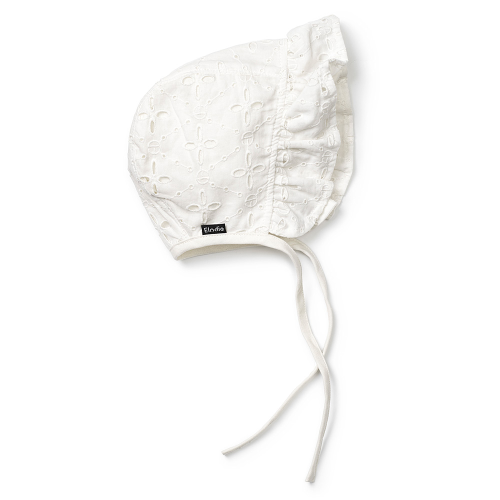 Elodie Baby Hat Broderi Anglaise 3-6m