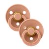 BIBS dug 2-pak 6-18m fersken/fersken