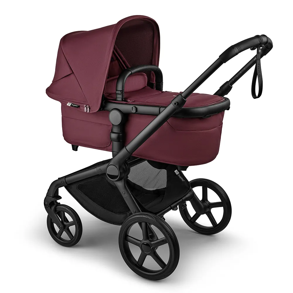 Bugaboo Fox 5 barnevogn Renew  Sort/Mørk Cherr