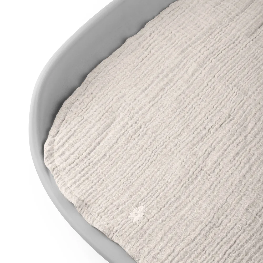 Sebra Pusleunderlag 2-pak muslin rosa