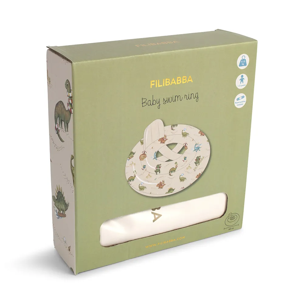 Filibabba Babybadering Alfie - Dino Beach
