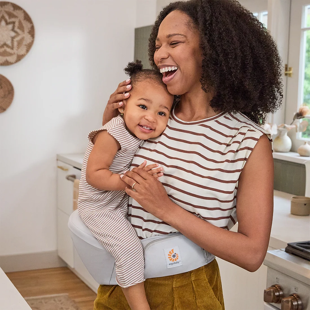 Ergobaby Lift hoftesæde Pearl Grey