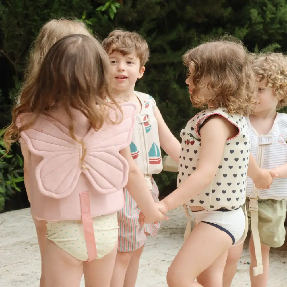 Konges Slöjd Piper svømmevest Powder Pink 3-6 år