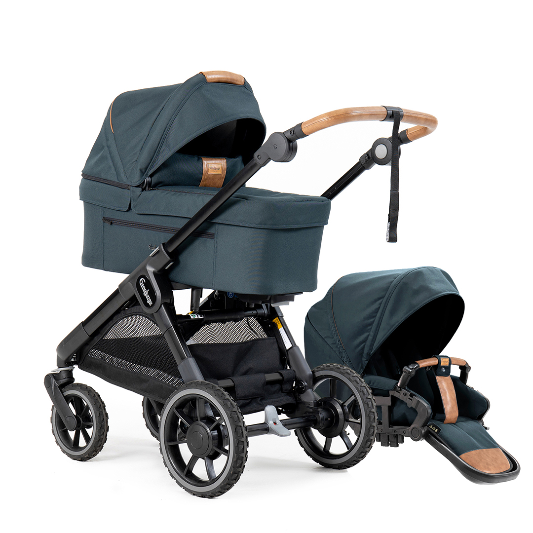 Emmaljunga SENTO MAX Flat Outdoor Sort