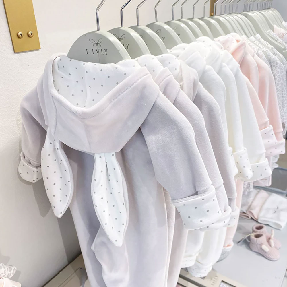 Livly Bunny Overall 3-6m Pink