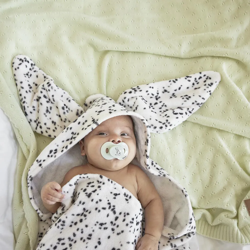 Elodie Håndklæde med hætte Dalmatian Dots