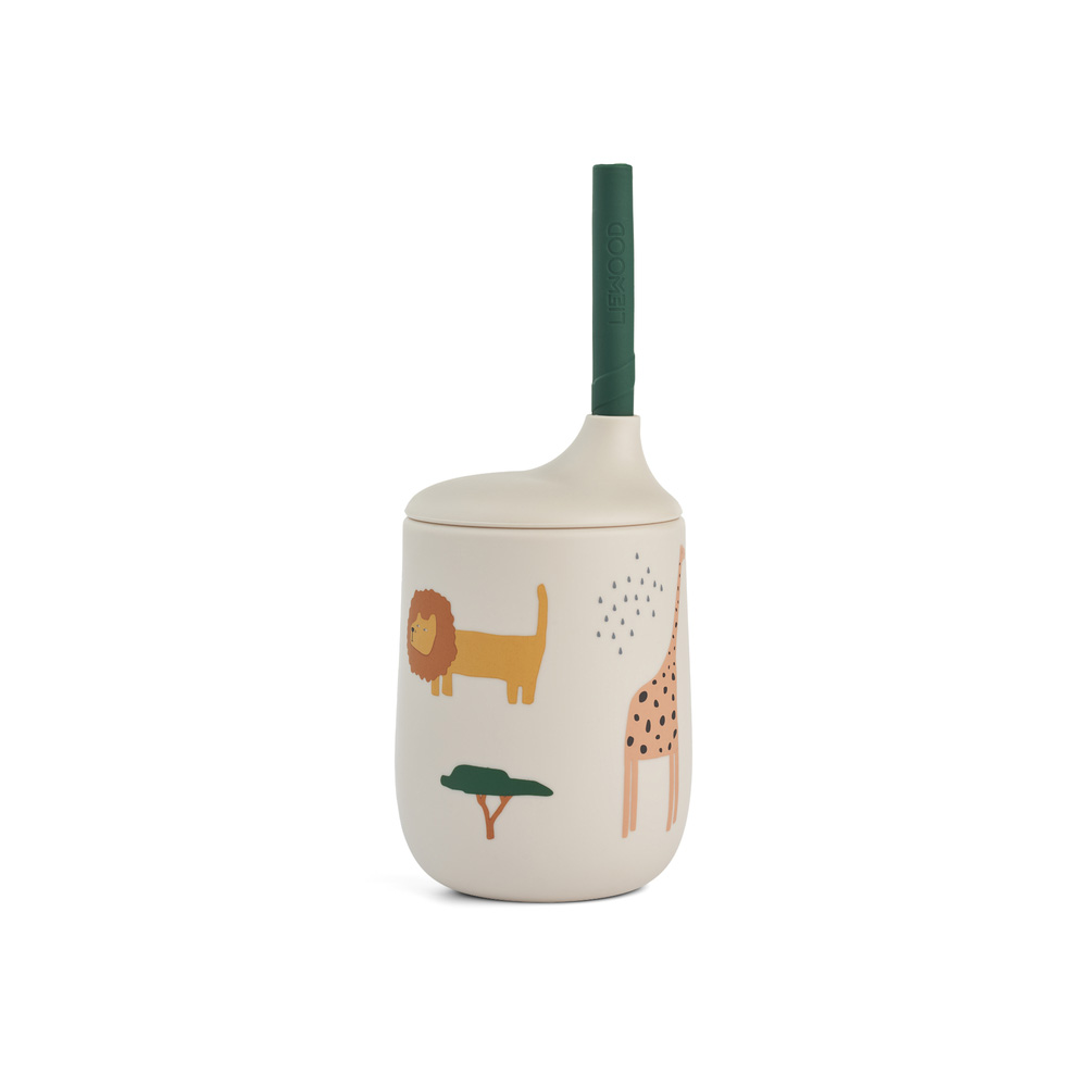 Liewood Ellis sippy kop Safari sandy mix 1111