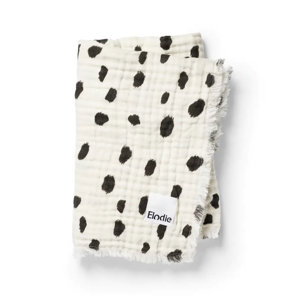 Elodie Muslin Tæppe Dalmatian Dots Grande 