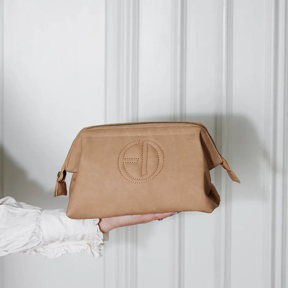 Elodie Zip&Go toilettaske Aviator Brown