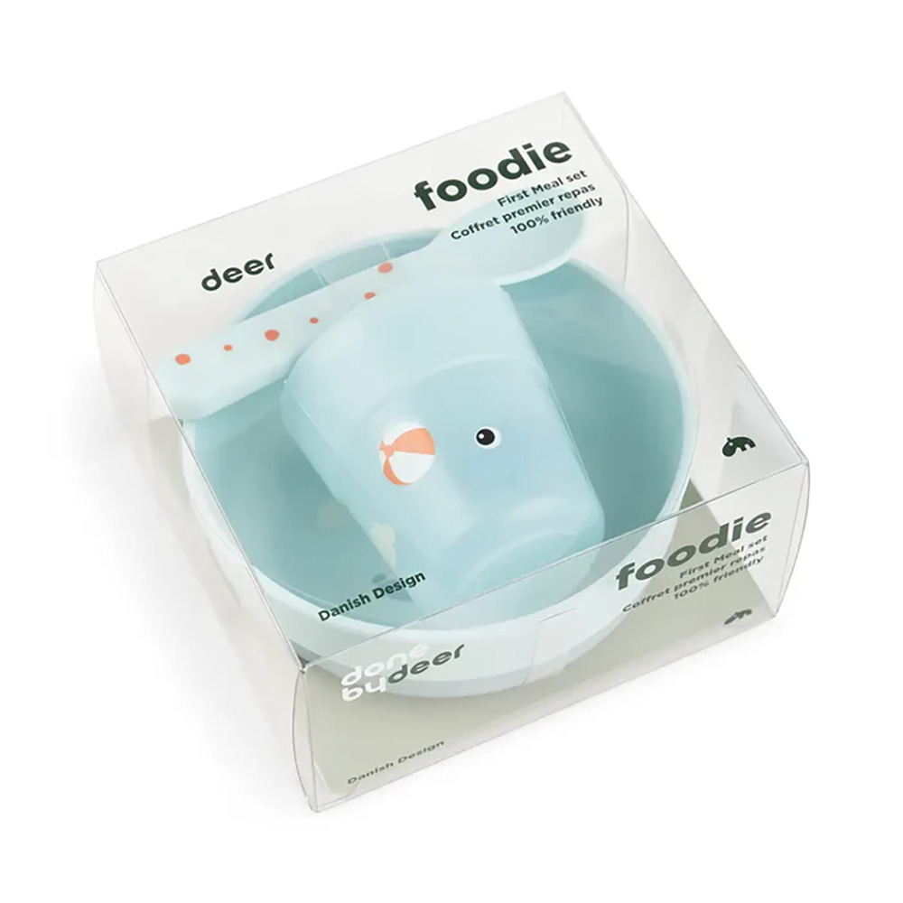 Done by Deer Foodie middagssæt Playground Blue
