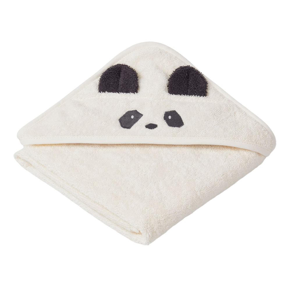 Liewood Albert badekåbe Panda creme de la creme 0010