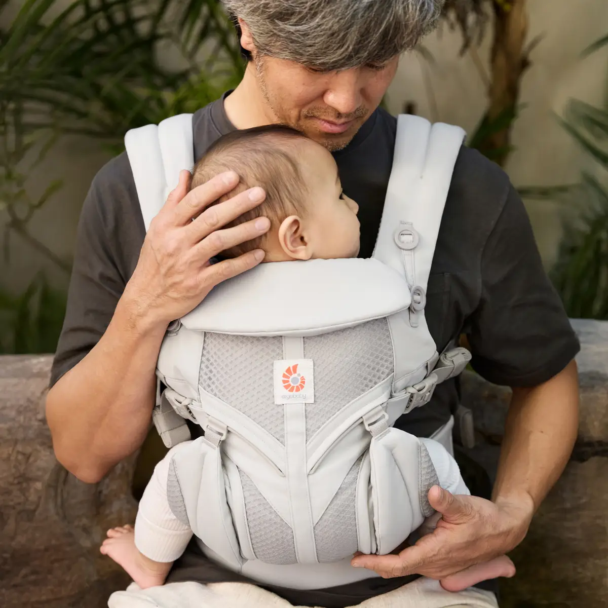 Ergobaby bæresele Omni 360 Cool Air Mesh Grey