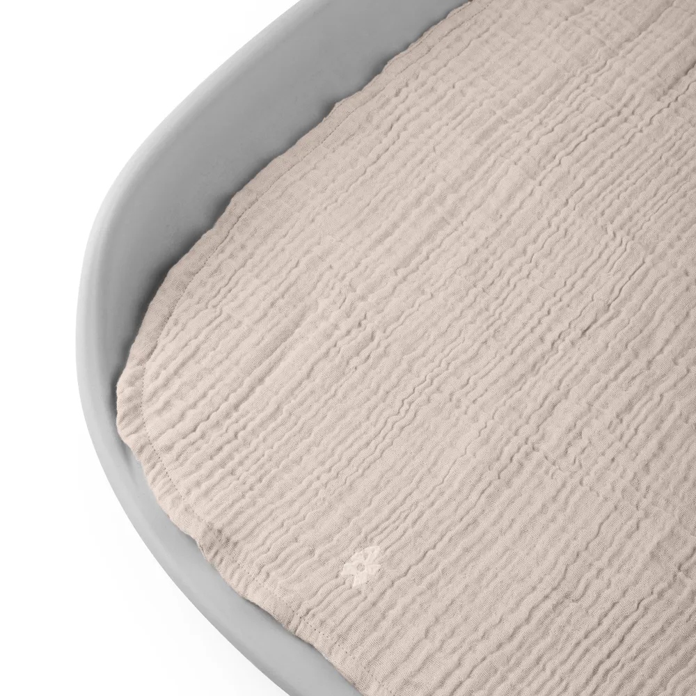 Sebra Pusleunderlag 2-pak muslin beige