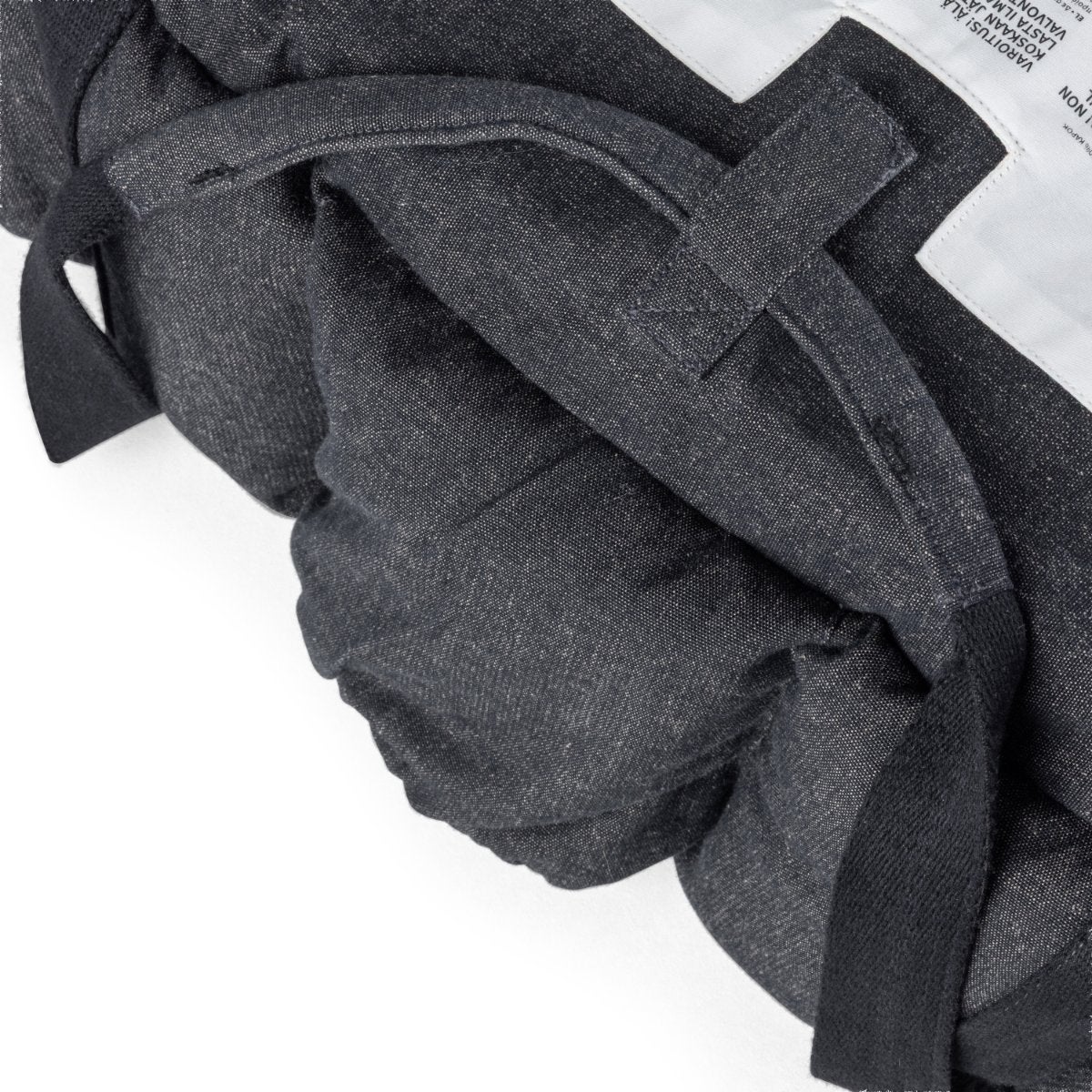 Sebra Babynest 3-i-1 med kaleche dark grey melange