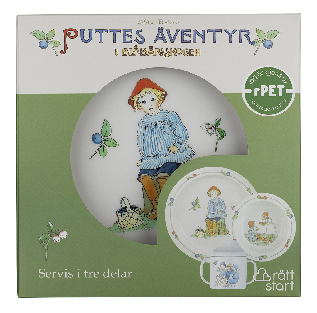 Rätt Start Elsa Beskow Putte Børneservice 3-delt
