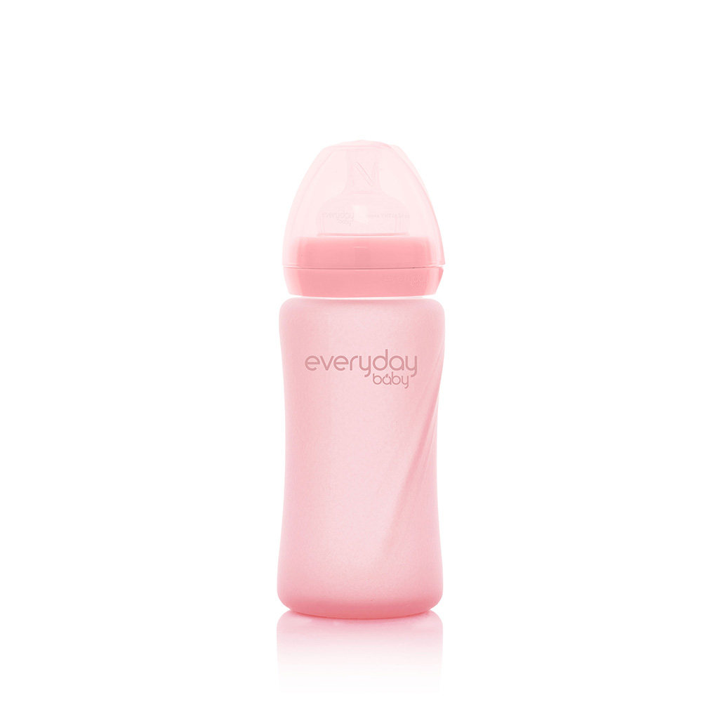 Everyday Baby sutteflaske Healthy + 240 ml - Rose Pink