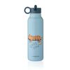 Liewood Falk vandflaske 500 ml – Tiger / Beach Blue