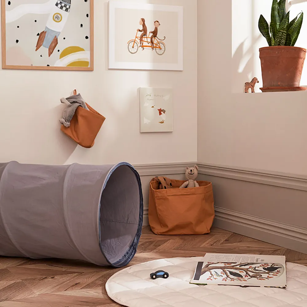  Kids Concept Tunnel grå