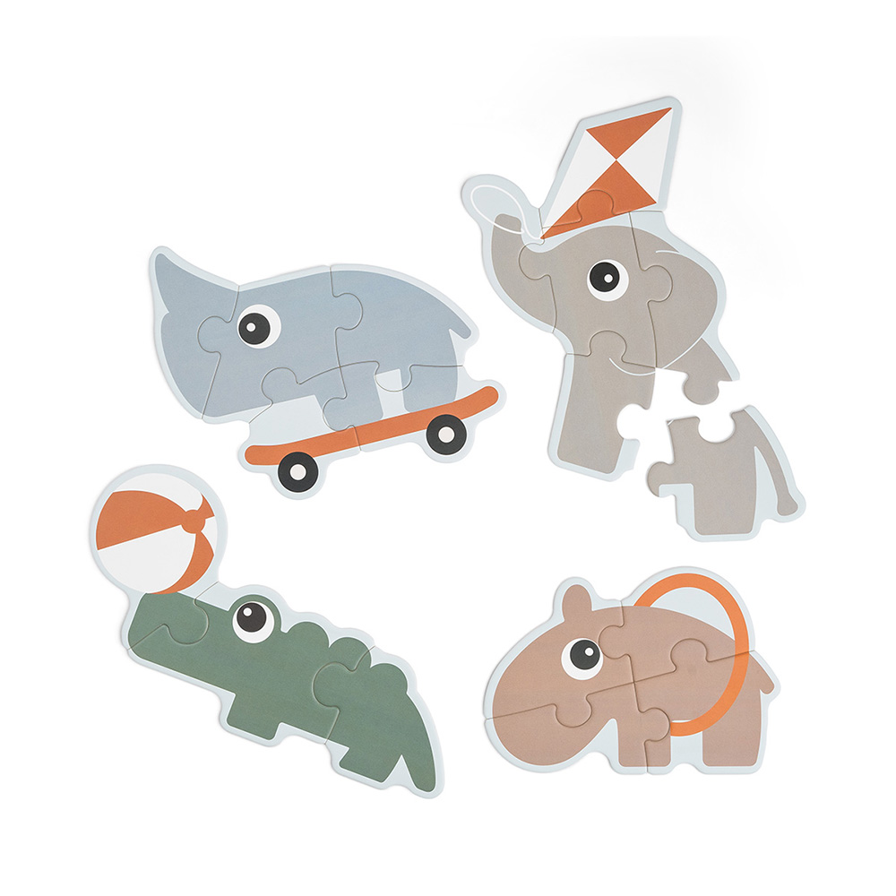 Done by Deer Jigsaw puslespil Playground Colour mix