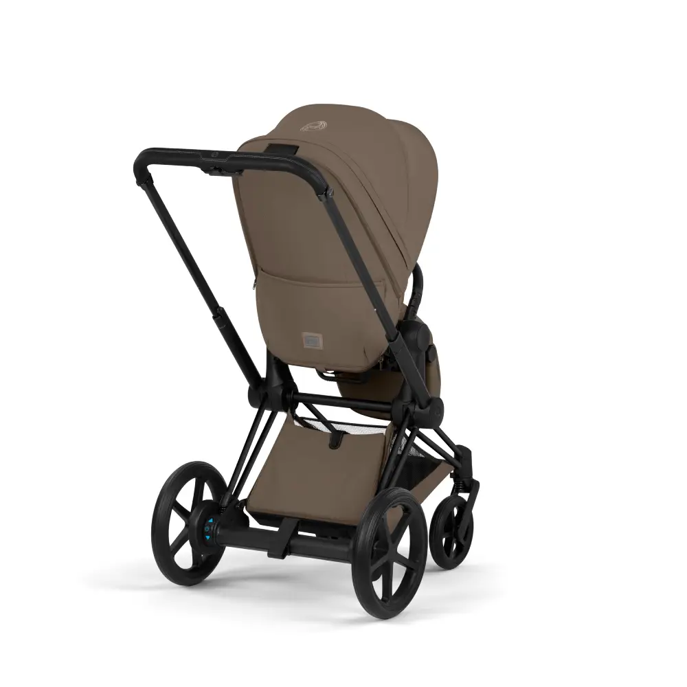 Cybex ePriam barnevogn Matt Black/Coconut Brown