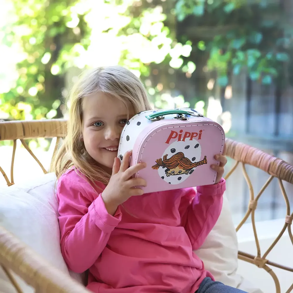 Pippi Rejsetaske, 20 cm, pink