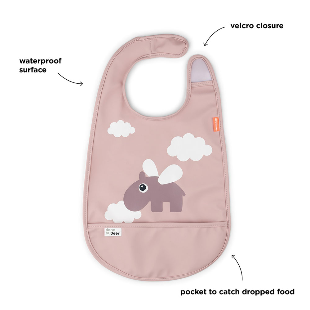 Done by Deer Hagesmæk m/velcro Happy clouds Powder
