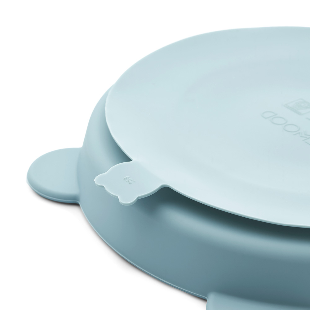 Liewood Stacy skiller sugeplade 2-pak Whale blue / Dove blue