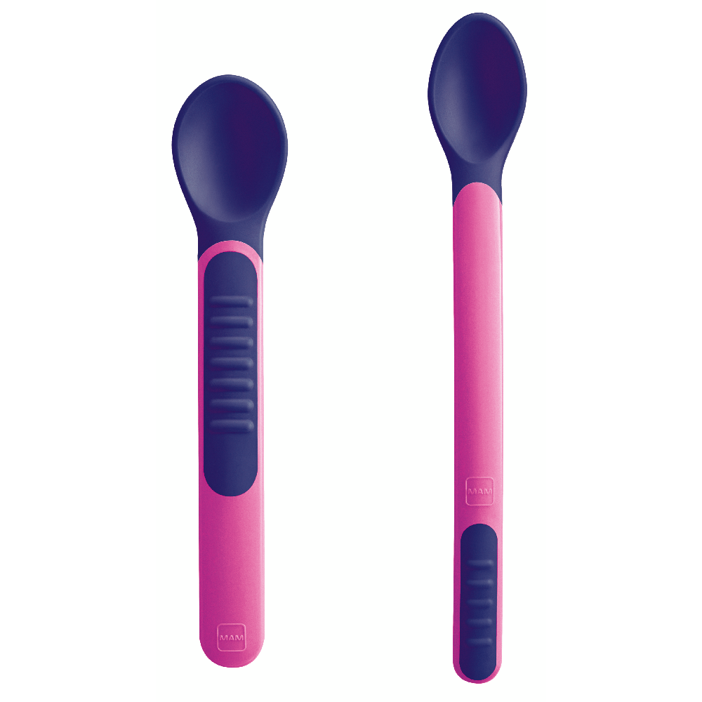 MAM Heat Sensitive Skeer & Etui 1p Blandede farver