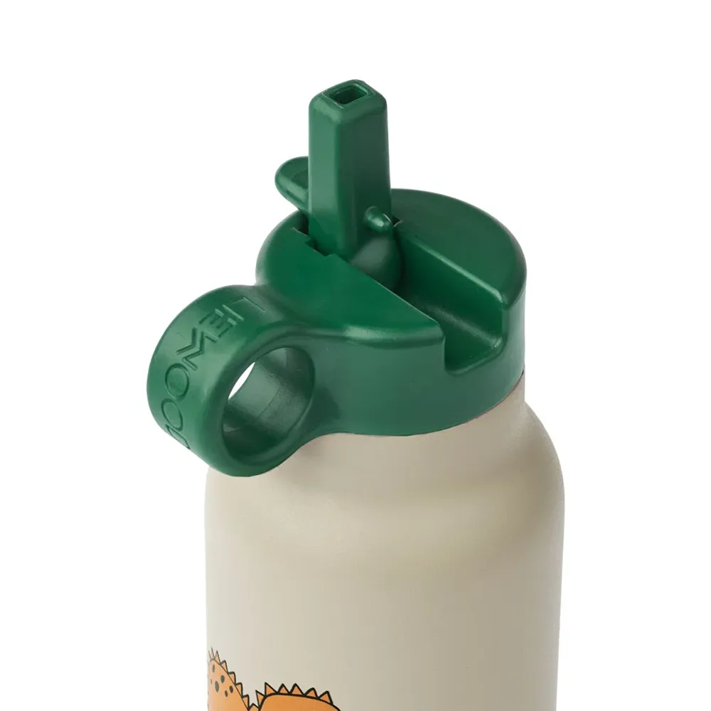 Liewood Falk vandflaske 350 ml Dinosaurs/Mist