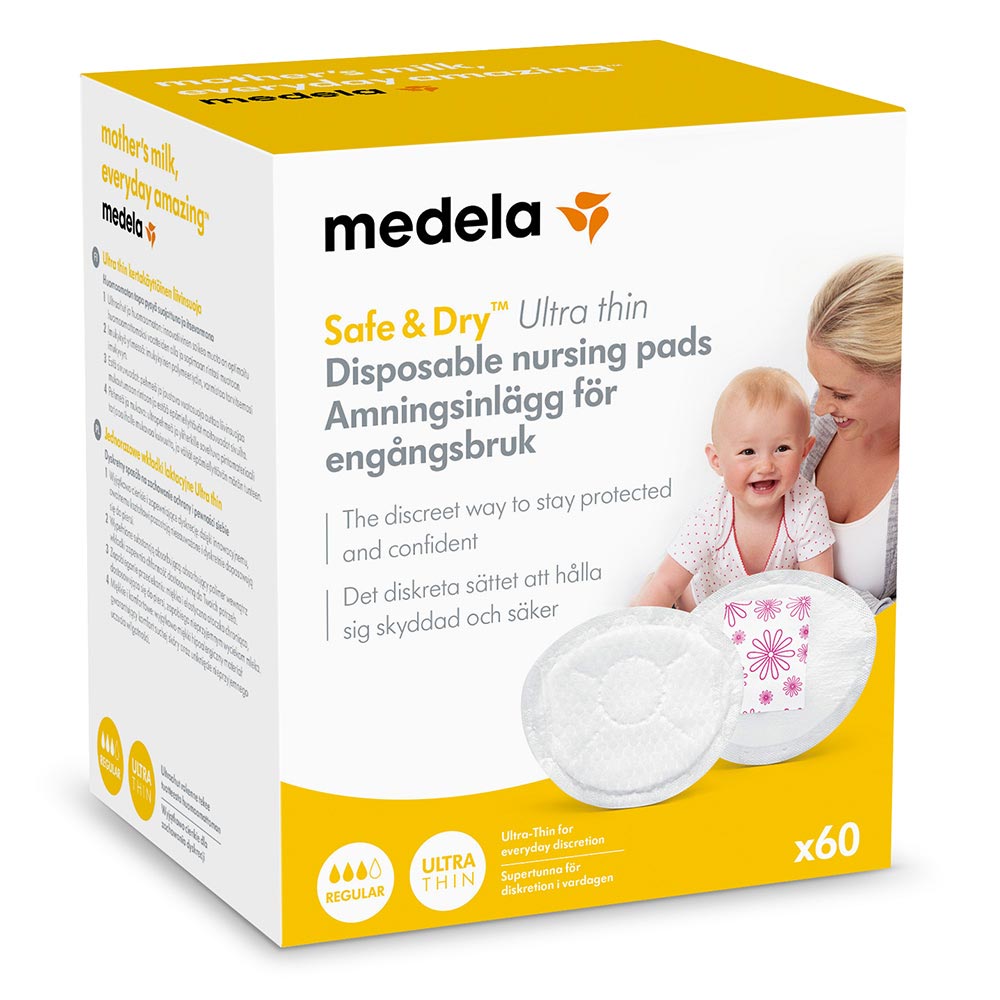 Medela Ultra thin ammeindlæg 60 stk.