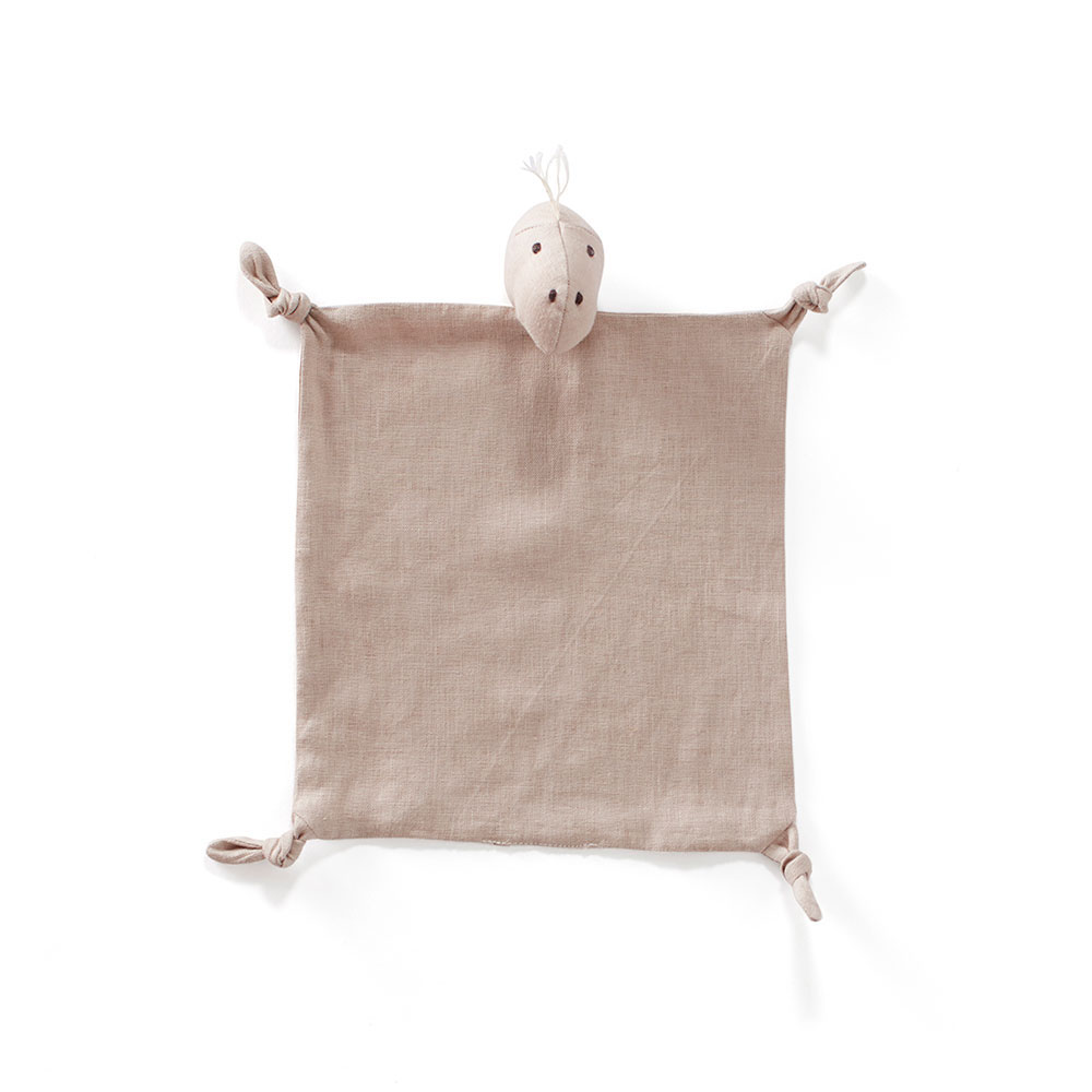  Kids Concept Snute tæppe Dino linned beige NEO