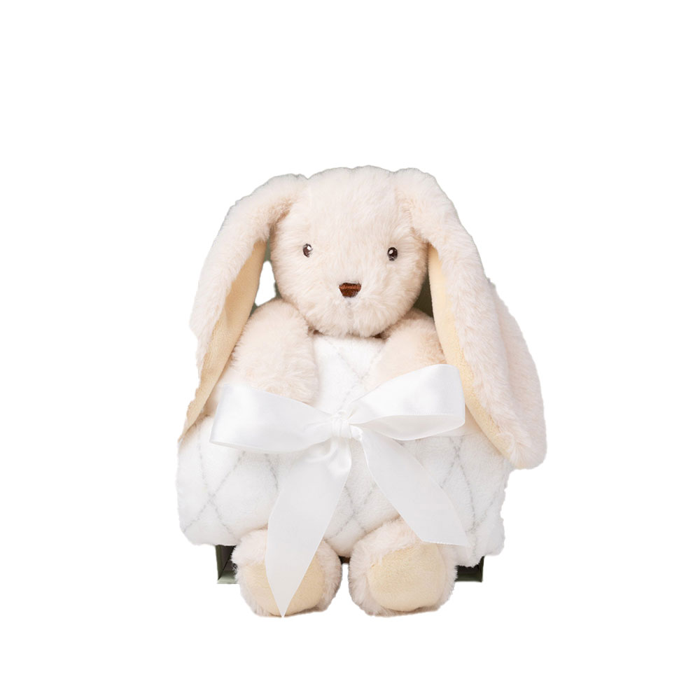 Teddykompaniet Svea med tæppe i displayboks