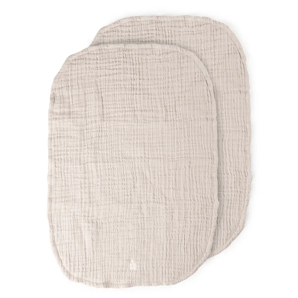 Sebra Pusleunderlag 2-pak muslin rosa