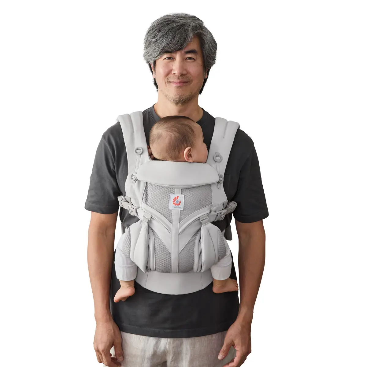 Ergobaby bæresele Omni 360 Cool Air Mesh Grey