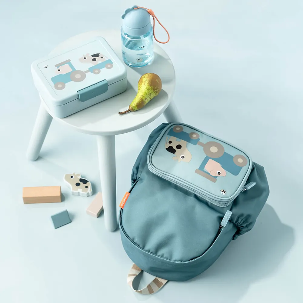 Done by Deer Kids backpack Tiny farm Blue 7,5 L
