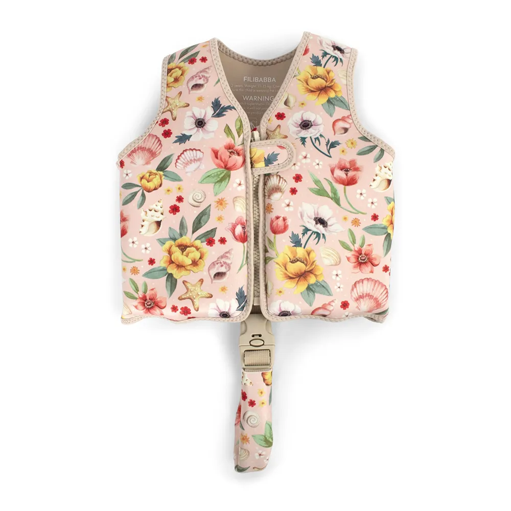Filibabba Svømmevest 1-2 år - Ocean Blossom