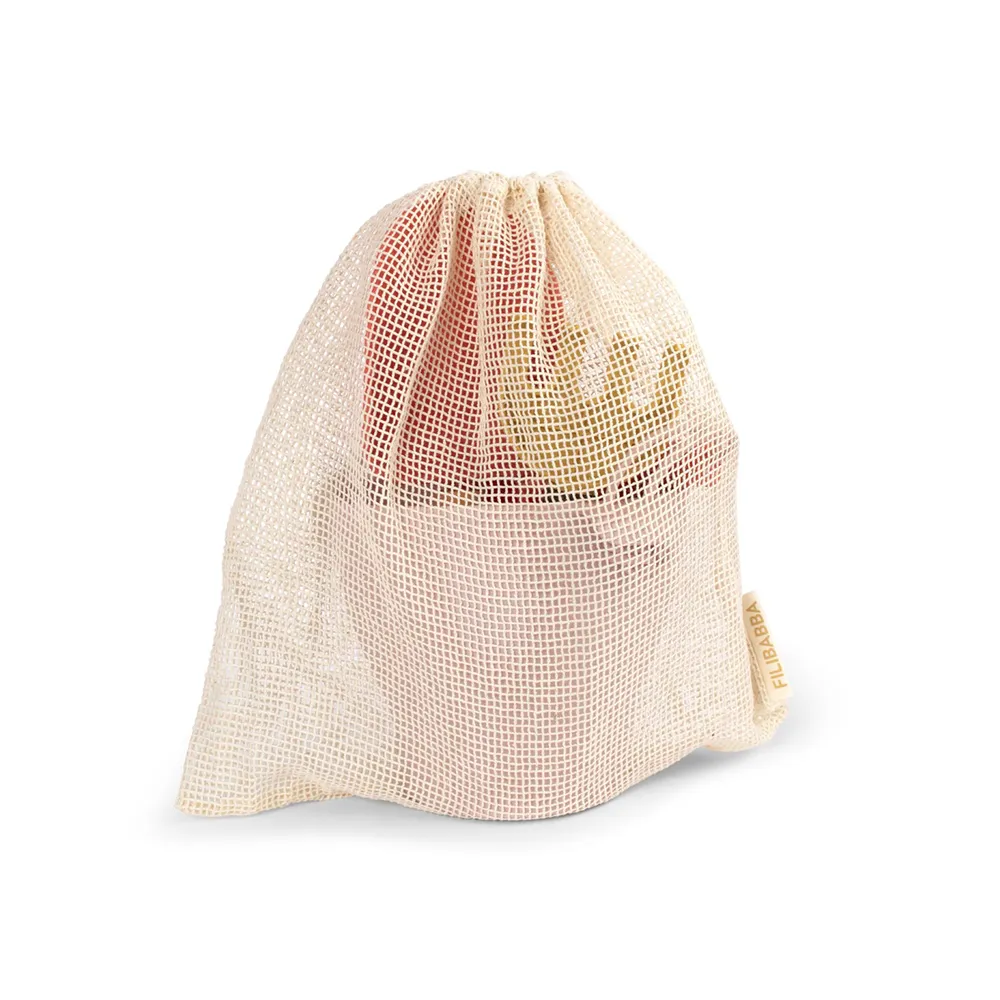 Filibabba Silikone strandsæt - Peach Mix