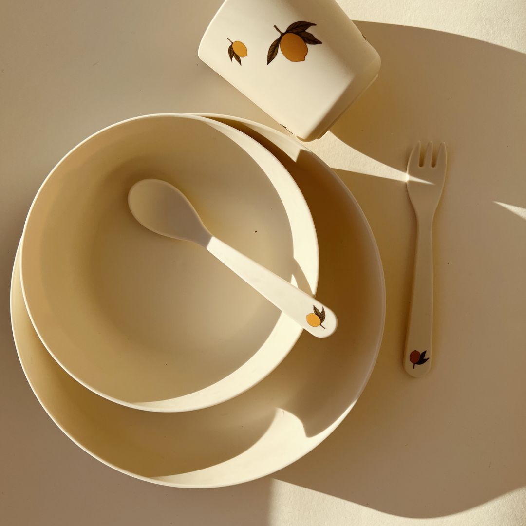 Konges Sløjd Pla Dinner Sets Lemon-One Size