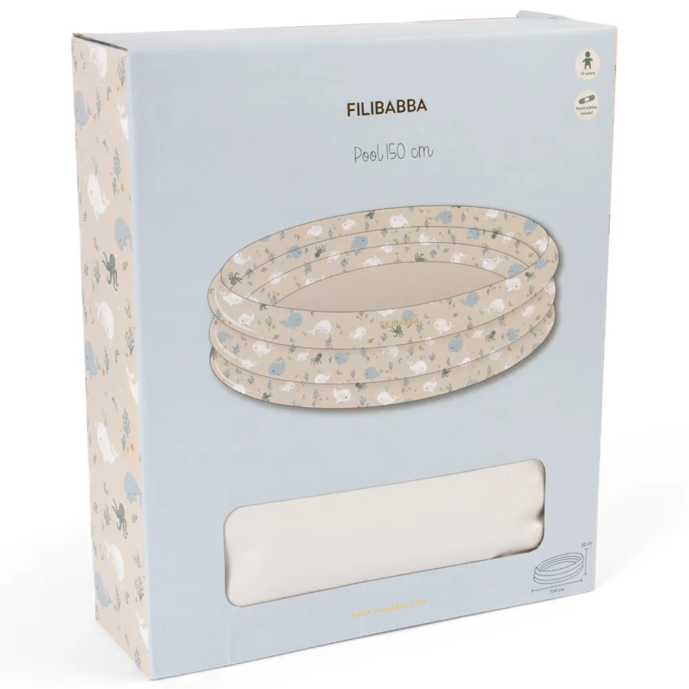 Filibabba pool 150 cm alfie – christian's whale tales